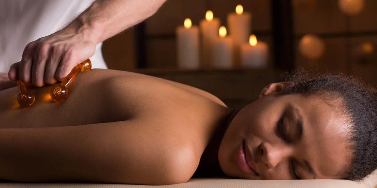 Clean, professional medical spa treatment room with neutral tones at Align Massage Center in Hilton Head