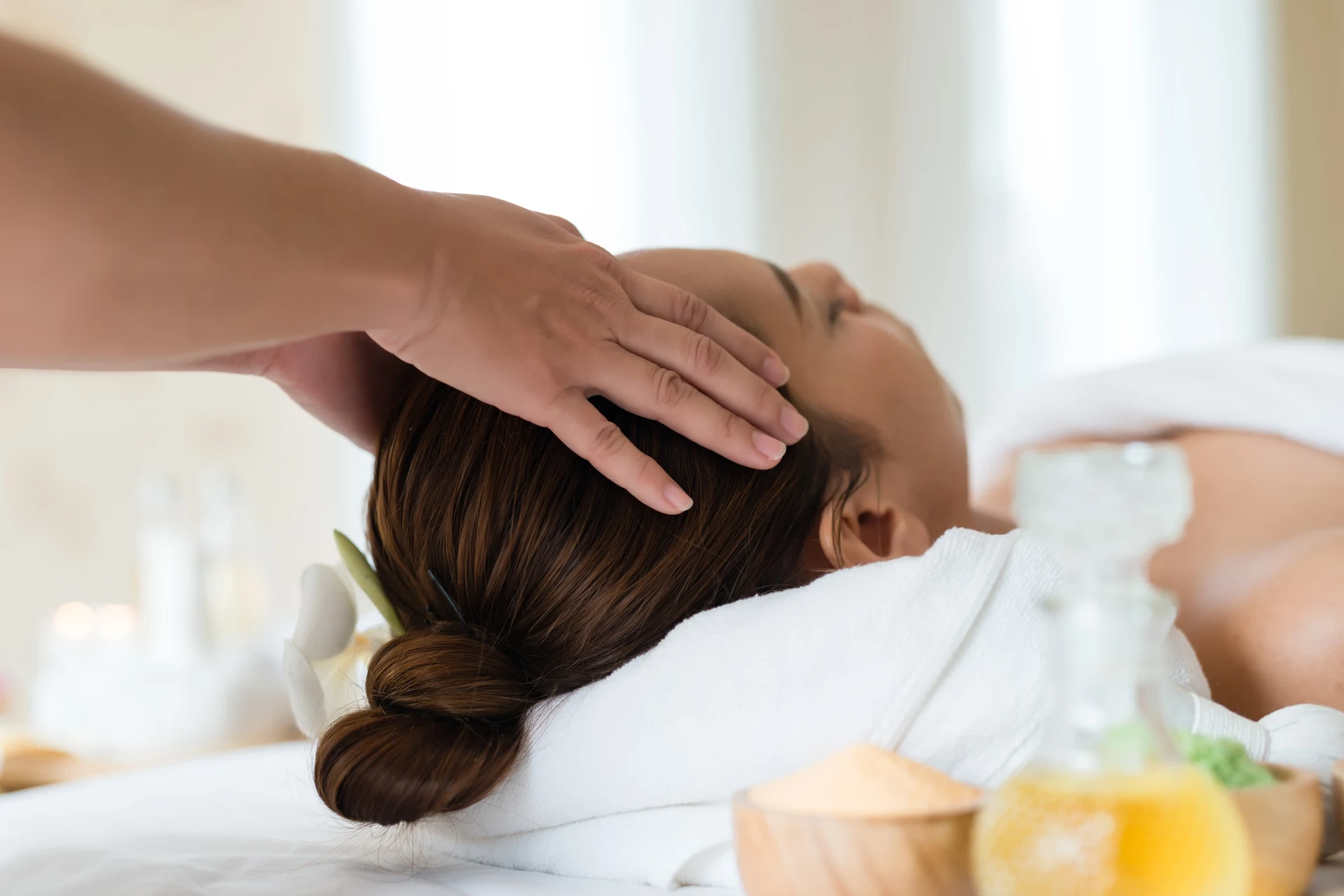 Neuro-Lymphatic Therapy session